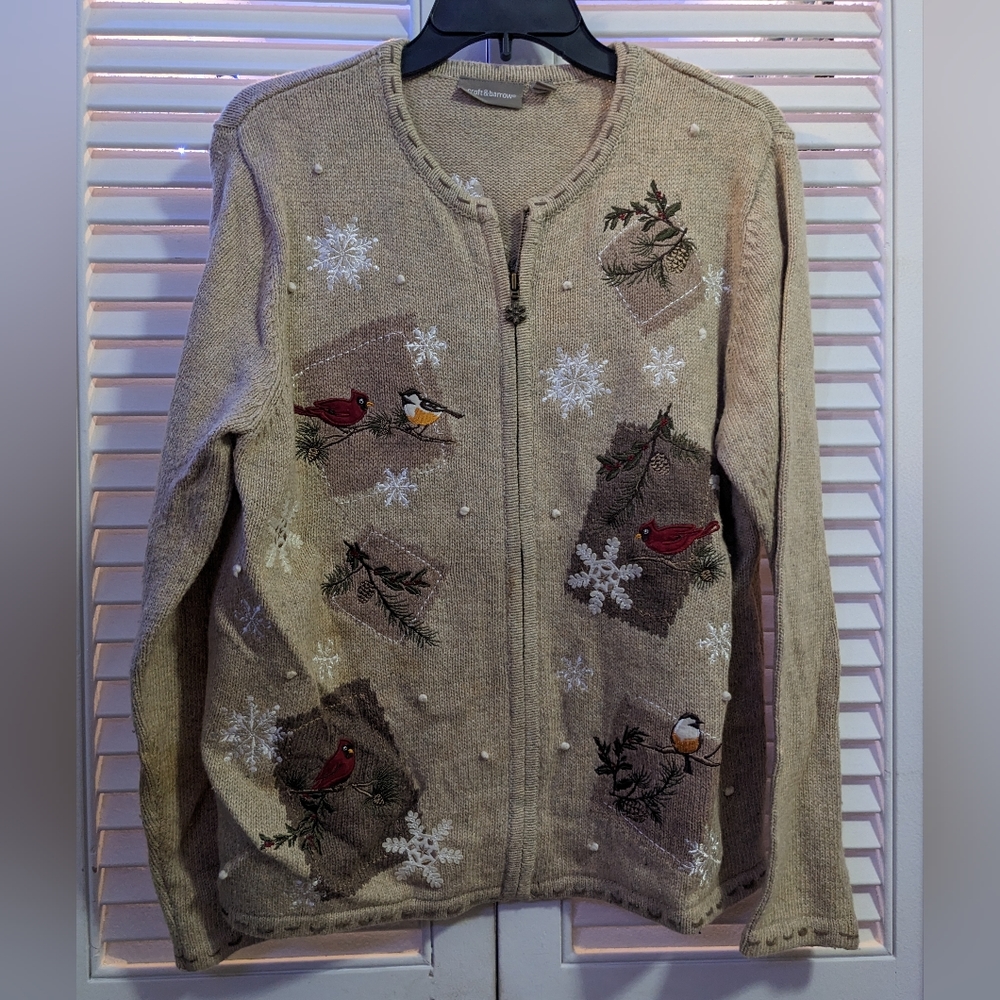 Woven Winter Sweater